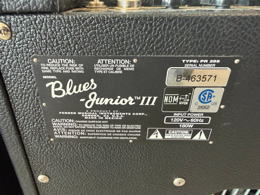 Blues Junior III 15-Watt 1x12" Guitar Combo