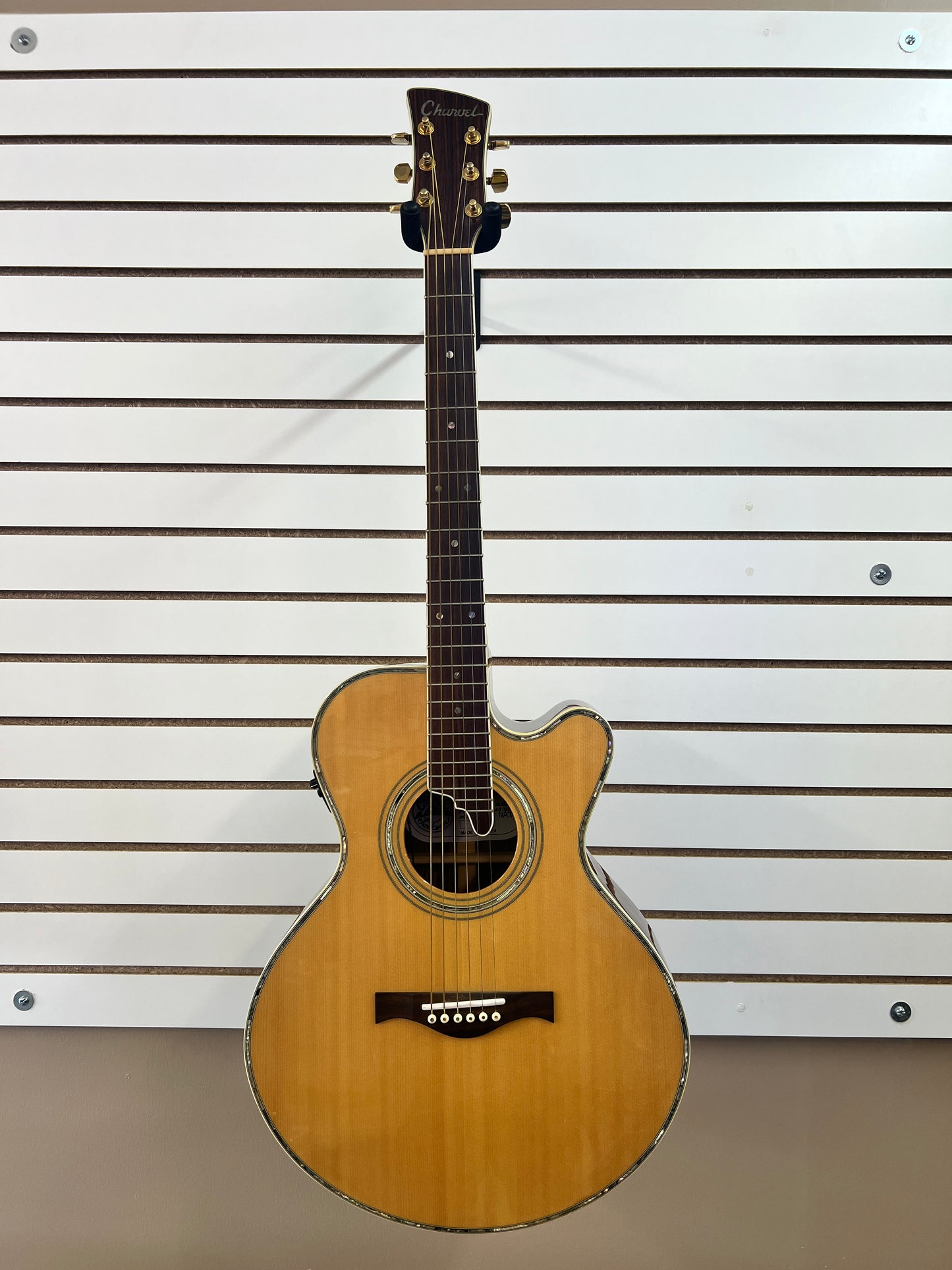 2000 Charvel/Jackson 625C NAT Acoustic Guitar