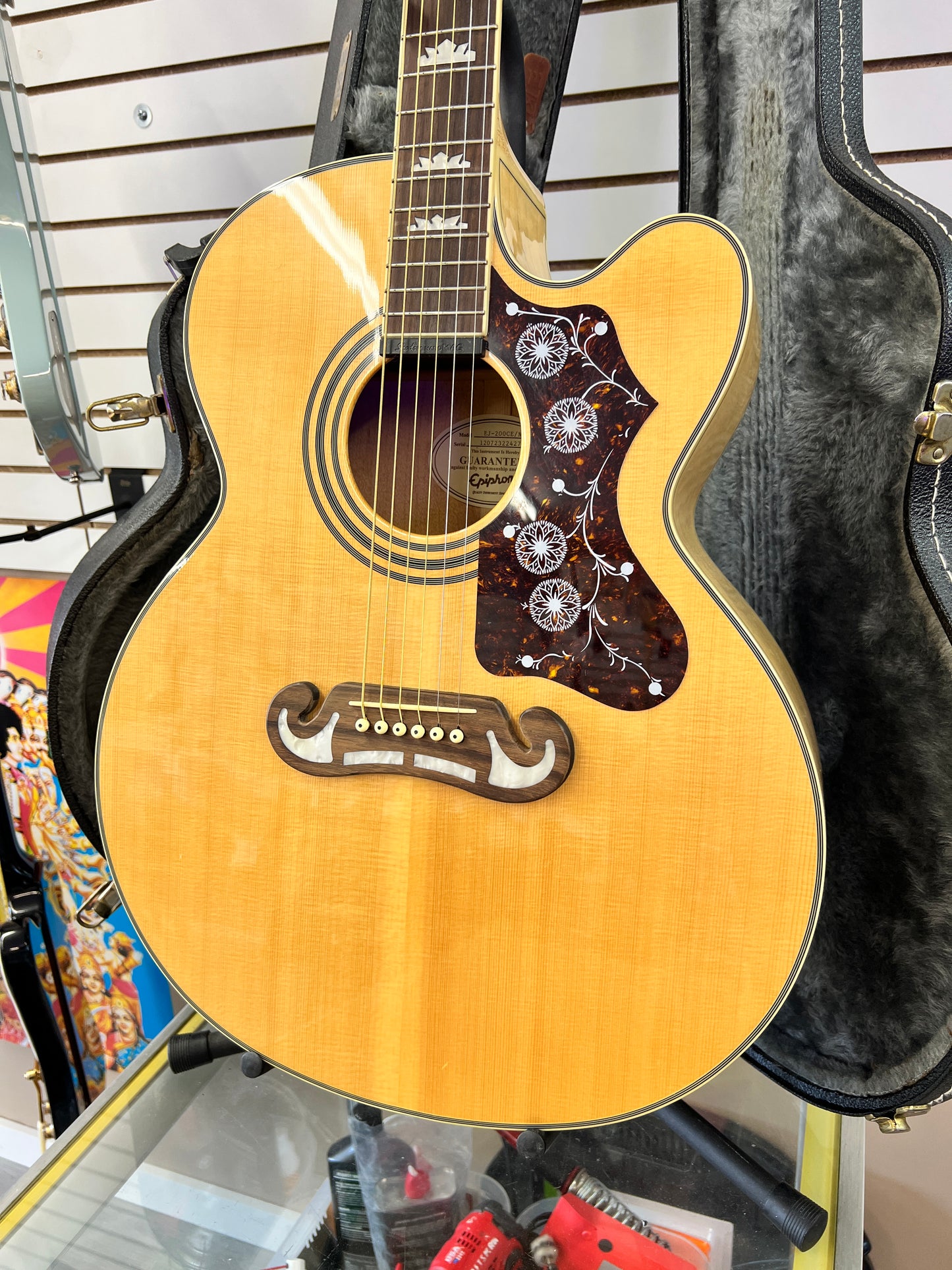 2012 Epiphone EJ-200CE Acoustic Guitar