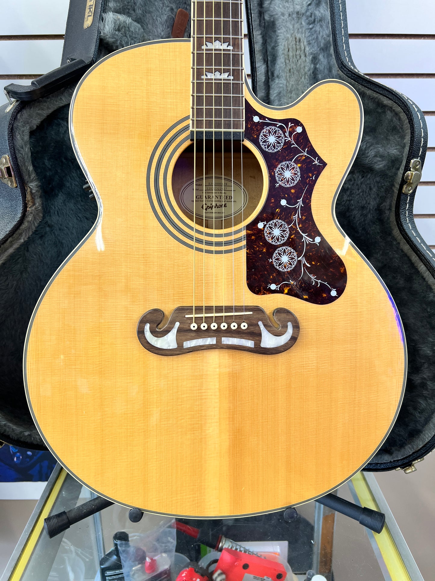 2012 Epiphone EJ-200CE Acoustic Guitar