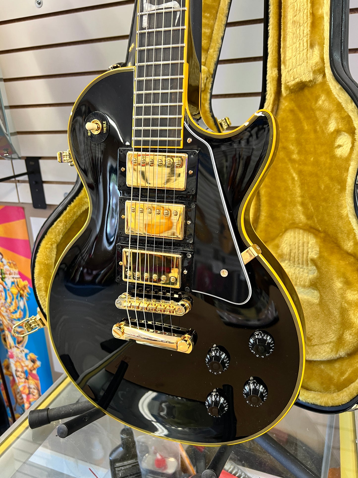 2020 Epiphone Joe Bonamassa Black Beauty Les Paul Custom Inlay "Ego"