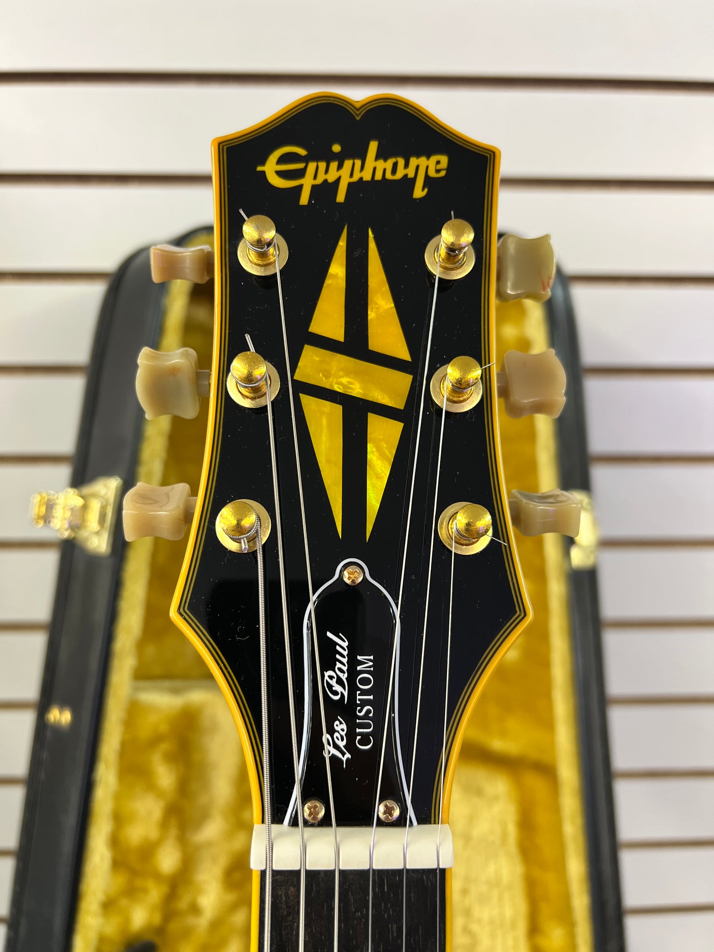 2020 Epiphone Joe Bonamassa Black Beauty Les Paul Custom Inlay "Ego"