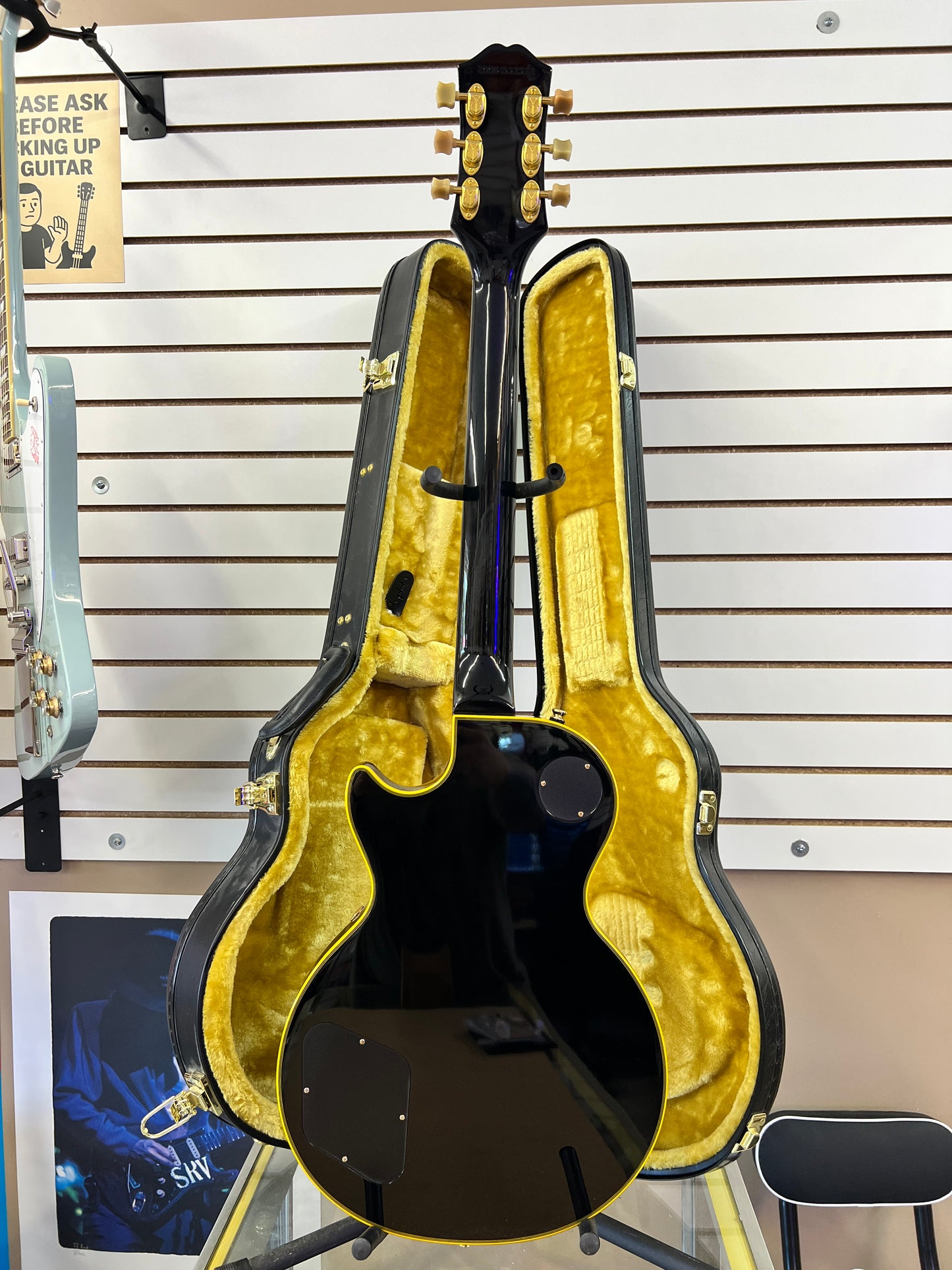 2020 Epiphone Joe Bonamassa Black Beauty Les Paul Custom Inlay "Ego"