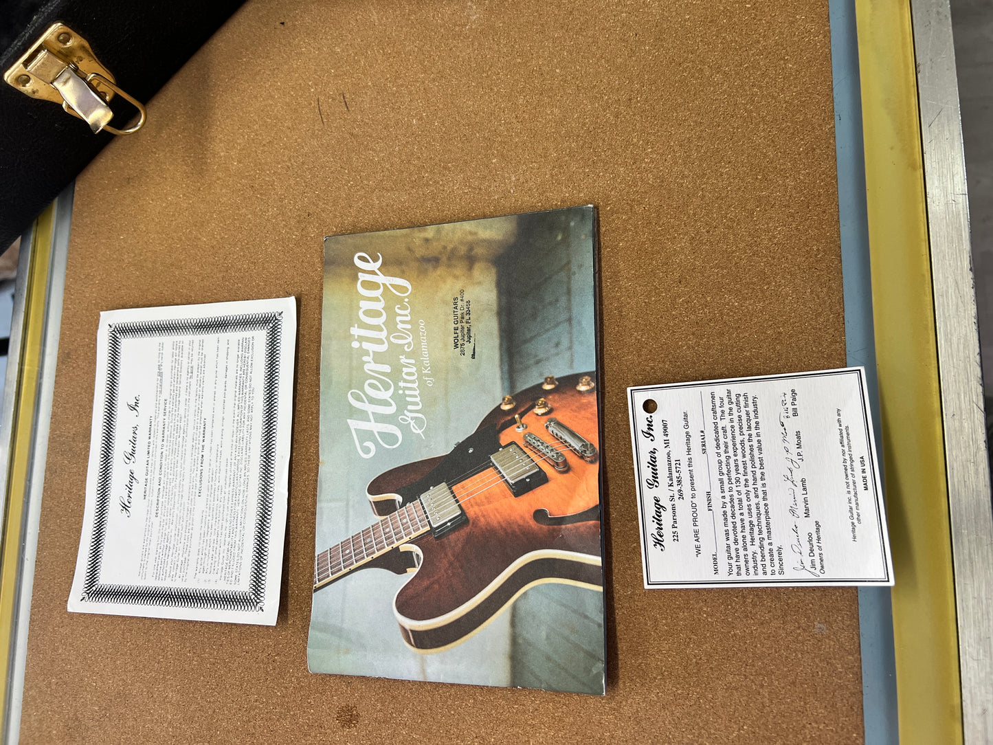 2015 Heritage Prospect Semi-Hollow Electric Guitar
