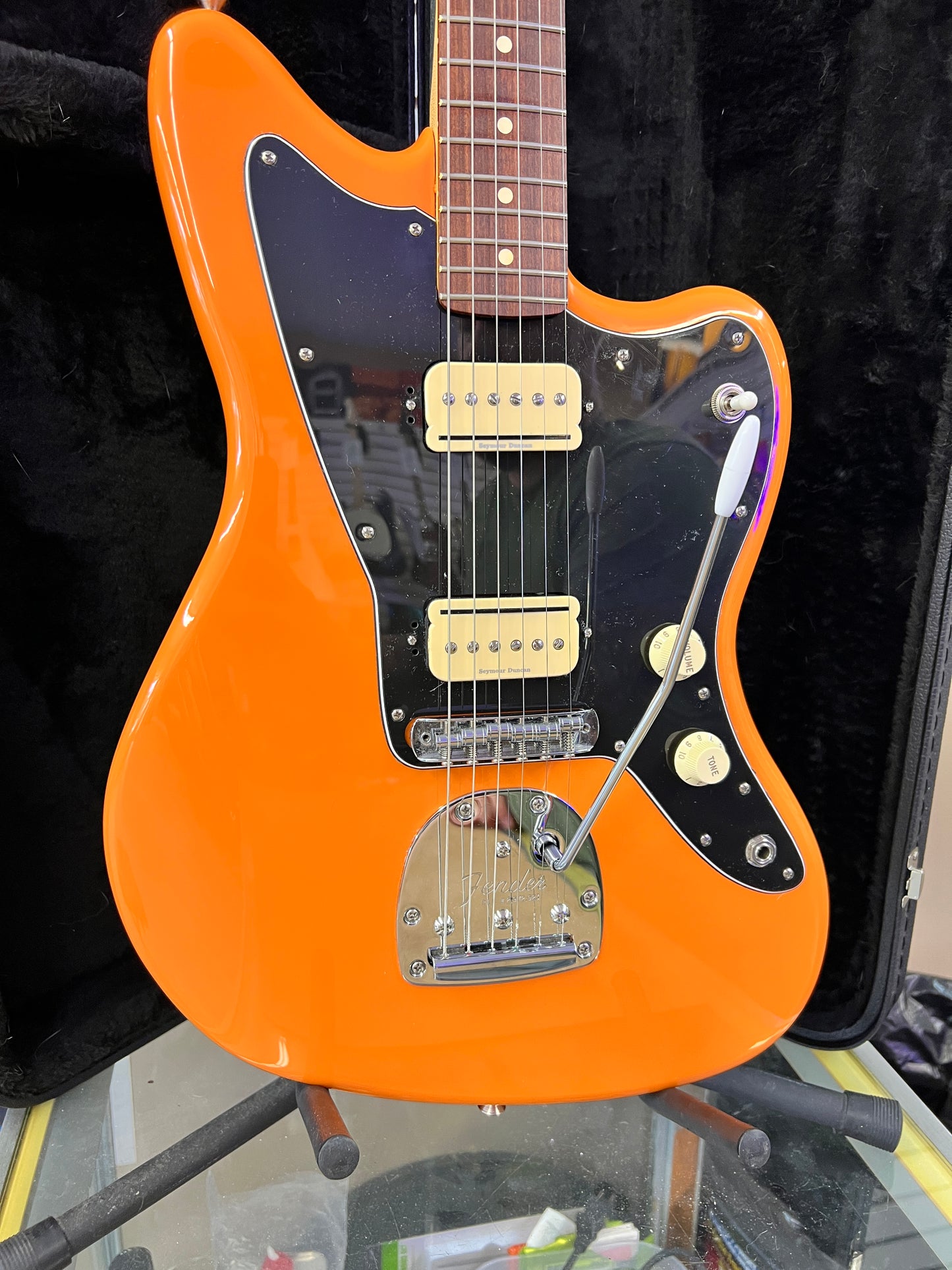 2019 Fender Player Jazzmaster w/ Upgraded Seymour Duncan P-Rails