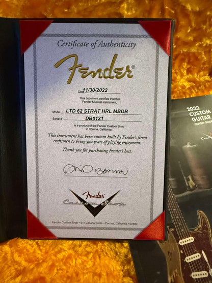 Fender Masterbuilt Custom Shop Limited '62 Stratocaster