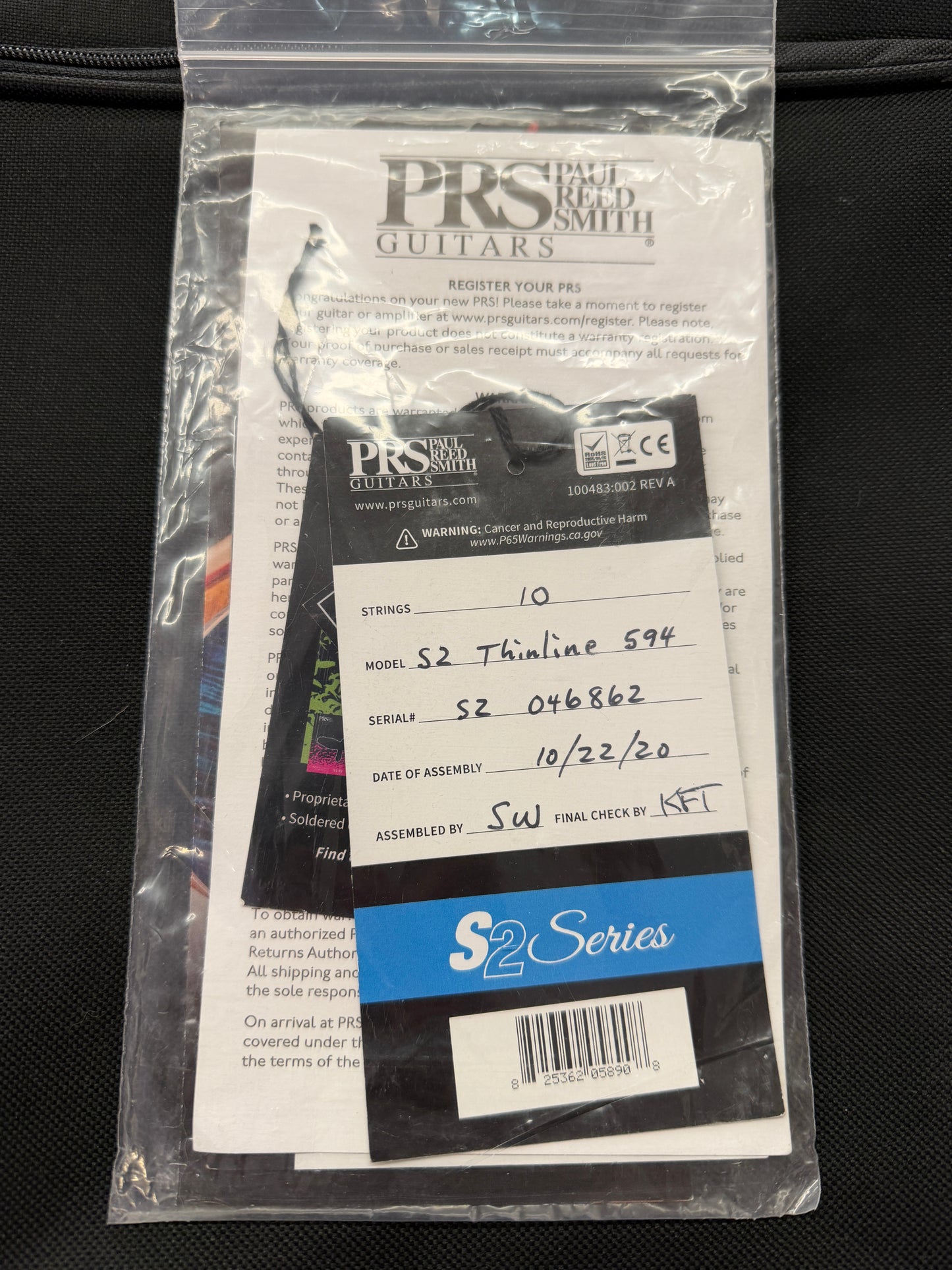 2020 PRS S2 McCarty 594 Thinline