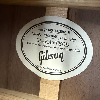 2021 Gibson J-185 Walnut M