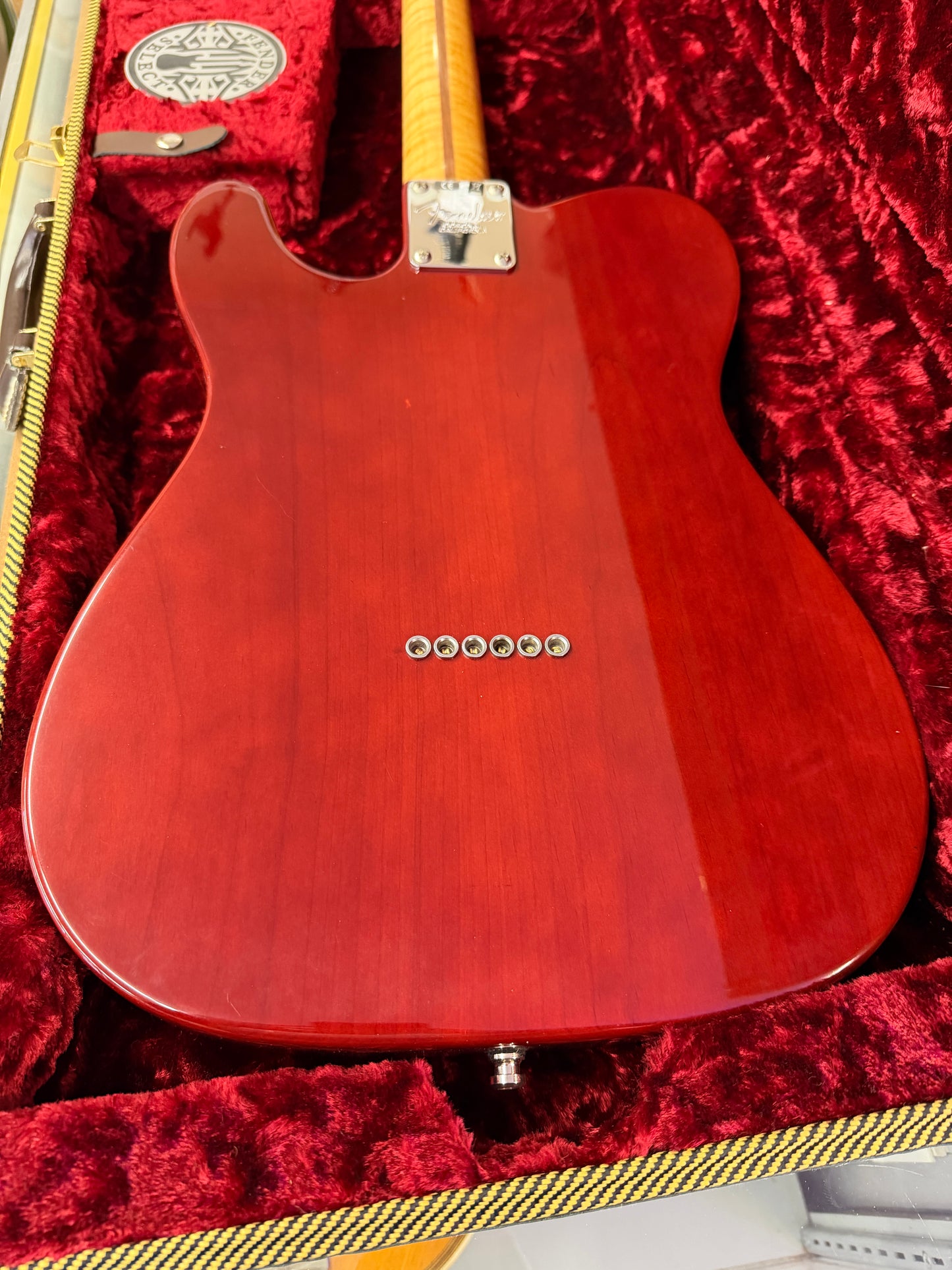 2012 Fender American Select Carved Top Koa Telecaster