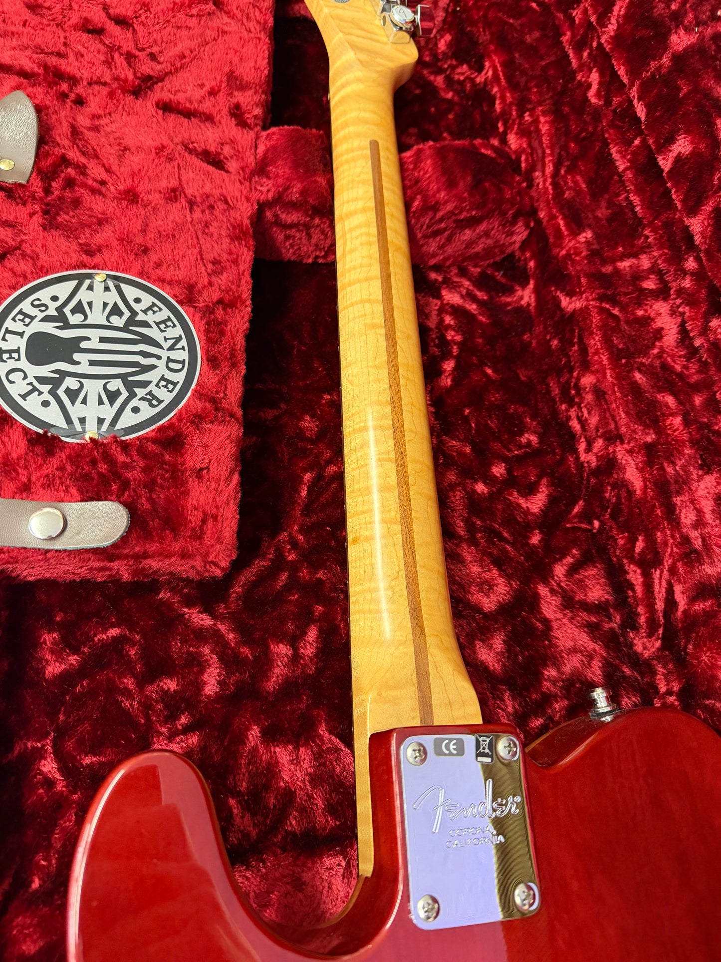 2012 Fender American Select Carved Top Koa Telecaster