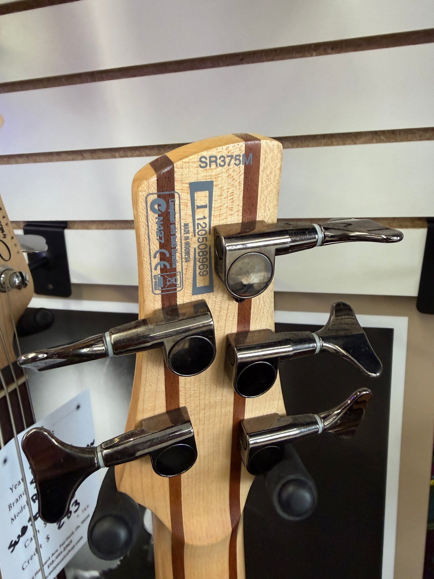 2012 Soundgear by Ibanez SR 375M 5-String Bass