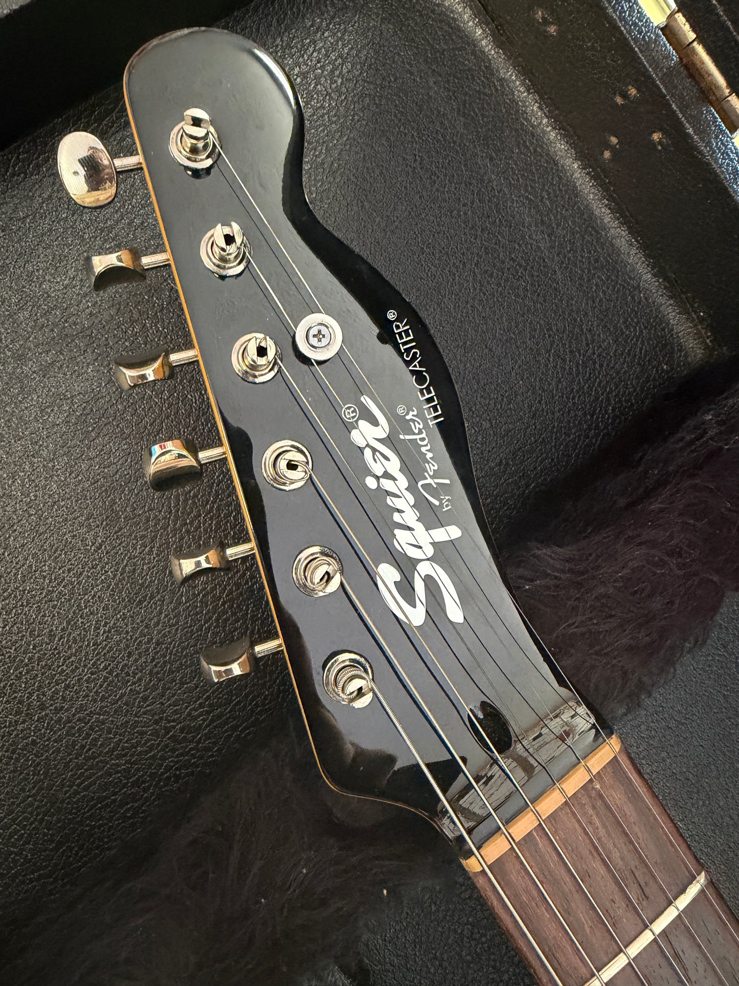2012 Squier Classic Vibe Telecaster Custom with Painted Head Cap