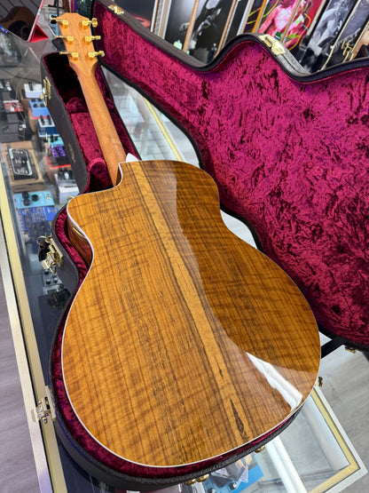 2025 Taylor Sunset Blvd 214 Deluxe Figured Ovangkol