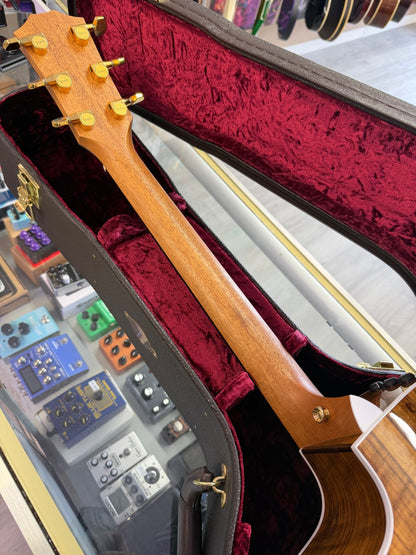 2025 Taylor Sunset Blvd 214 Deluxe Figured Ovangkol