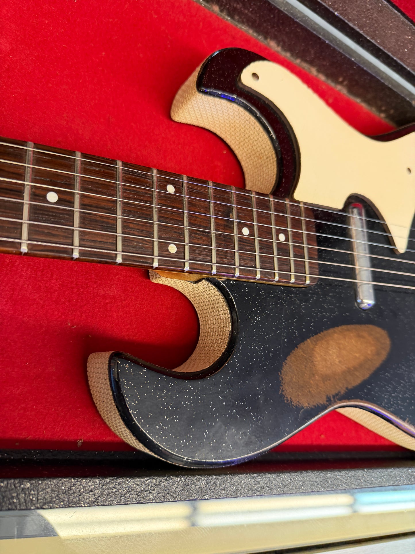 Silvertone 1448 with Case Amp