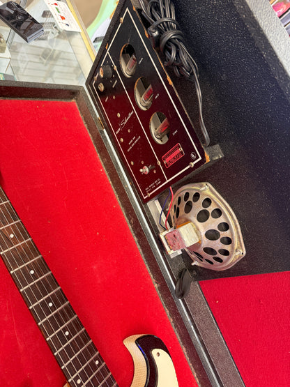 Silvertone 1448 with Case Amp