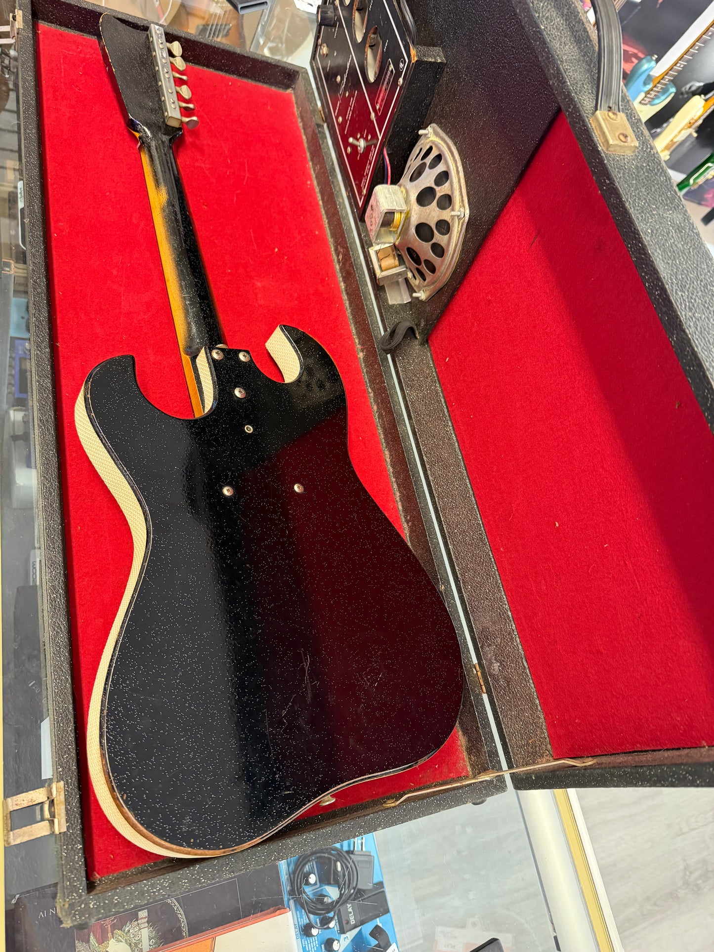 Silvertone 1448 with Case Amp
