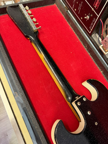 Silvertone 1448 with Case Amp