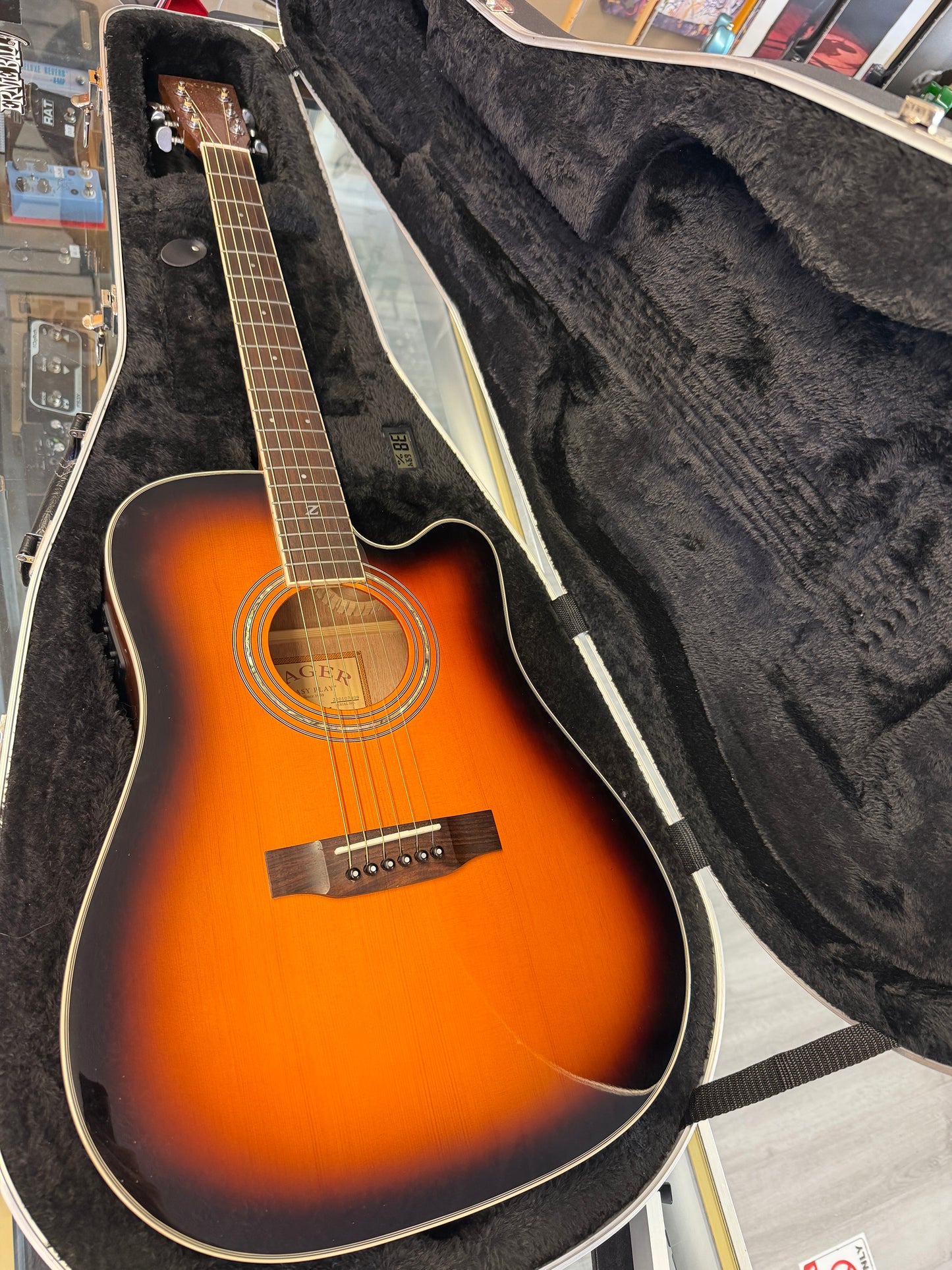 2022 Zager  ZAD-50CE/VS Acoustic Guitar