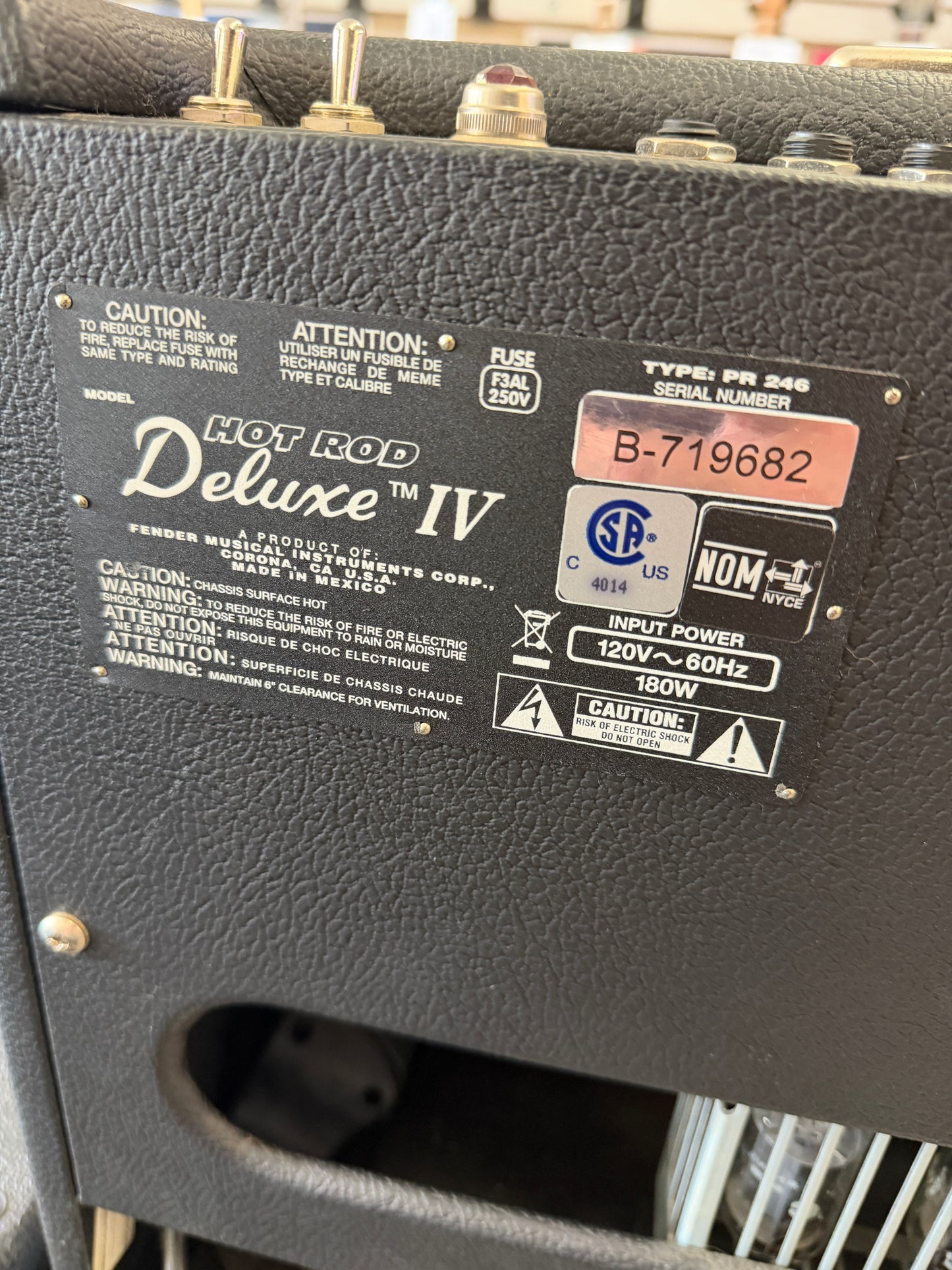 Fender Hot Rod Deluxe IV w/ Fender Hot Rod Deluxe 1x12
