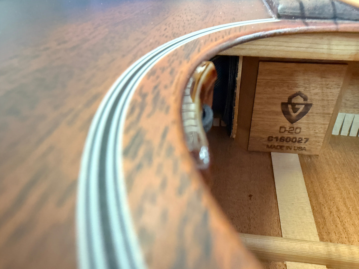 2016 Guild USA D-20E Acoustic Guitar
