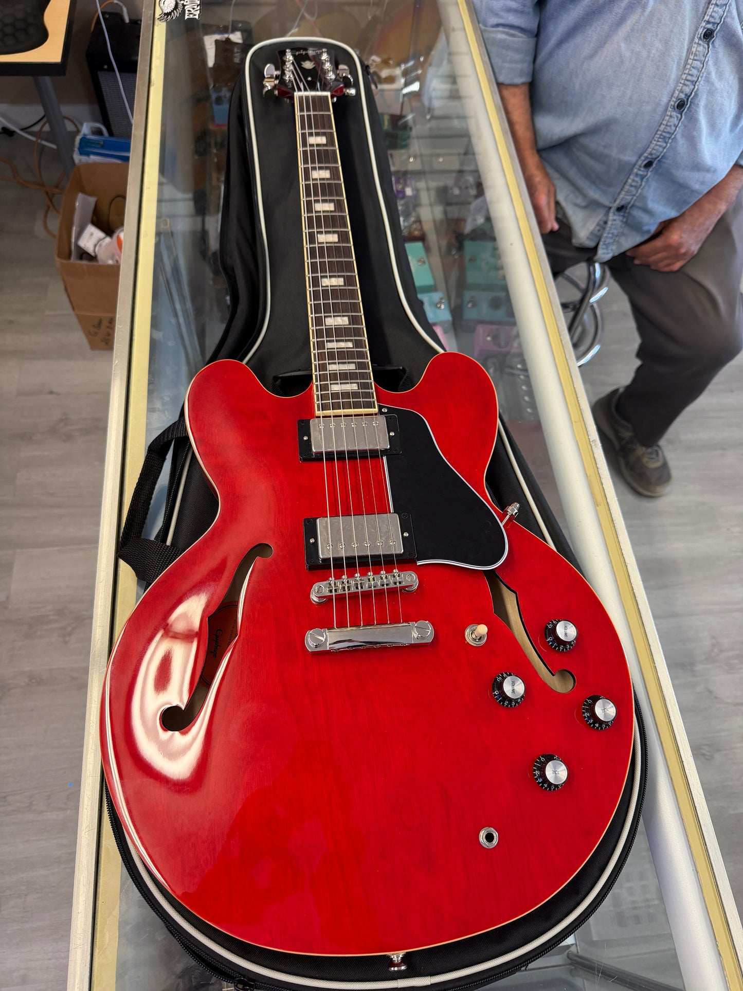 2025 Epiphone ES-335 Block Electric Guitar