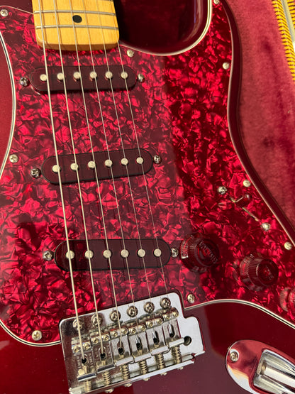 2002 Fender FSR Trans Moto Stratocaster Electric Guitar