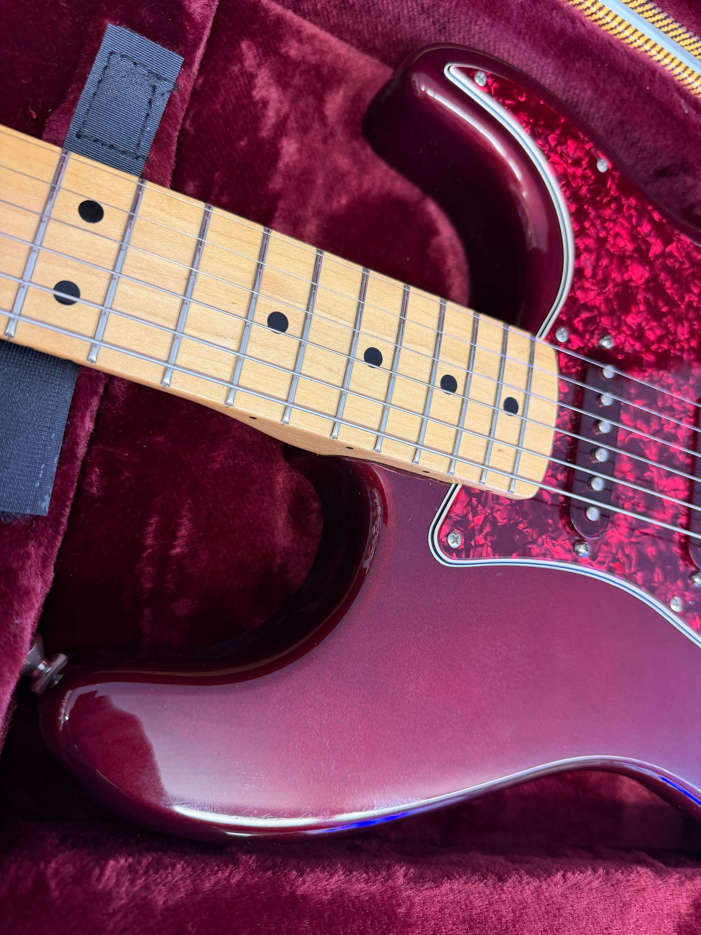 2002 Fender FSR Trans Moto Stratocaster Electric Guitar