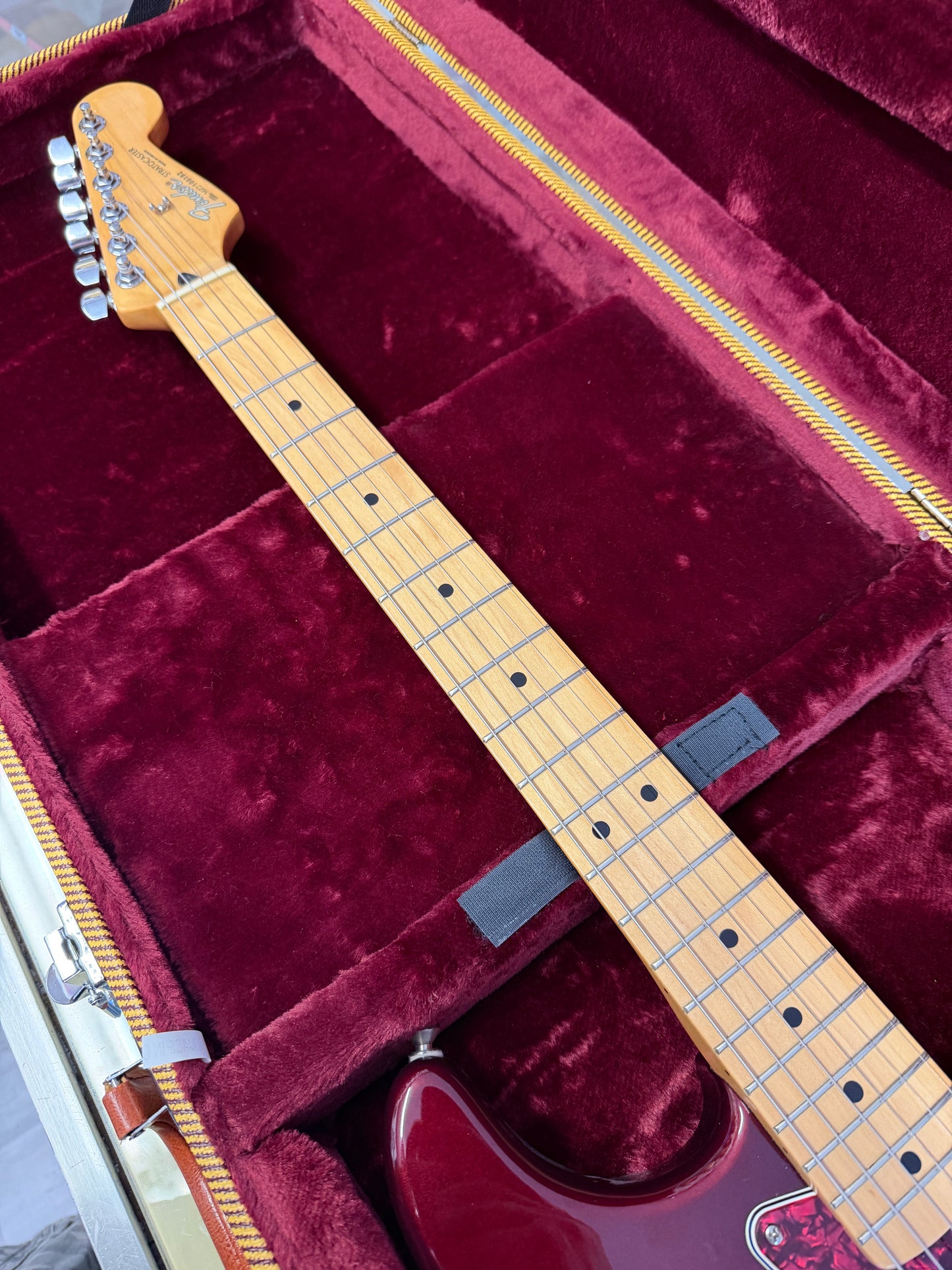 2002 Fender FSR Trans Moto Stratocaster Electric Guitar