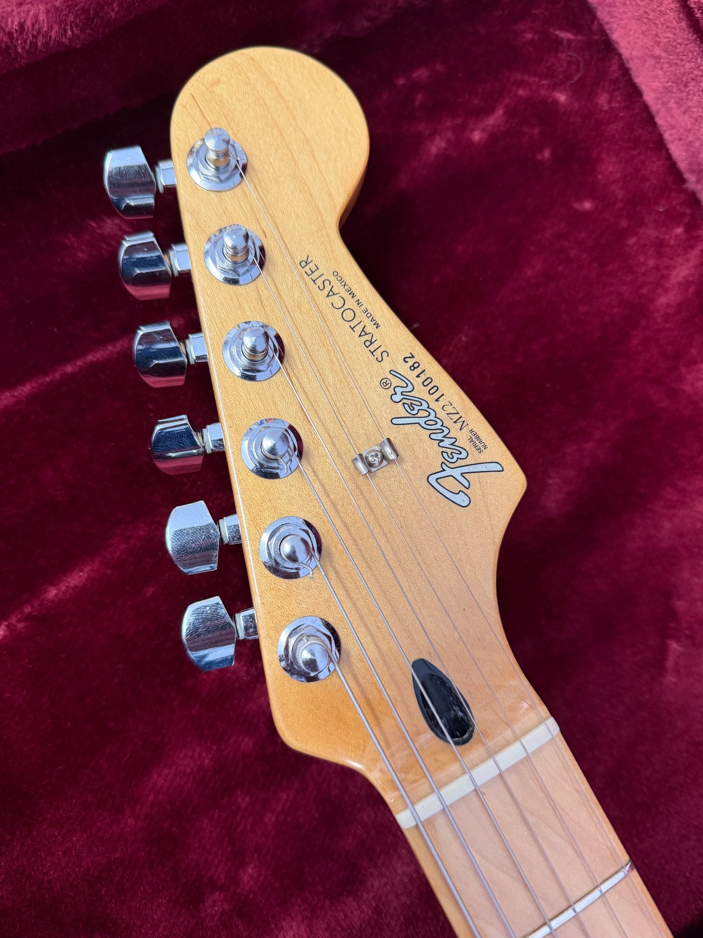 2002 Fender FSR Trans Moto Stratocaster Electric Guitar