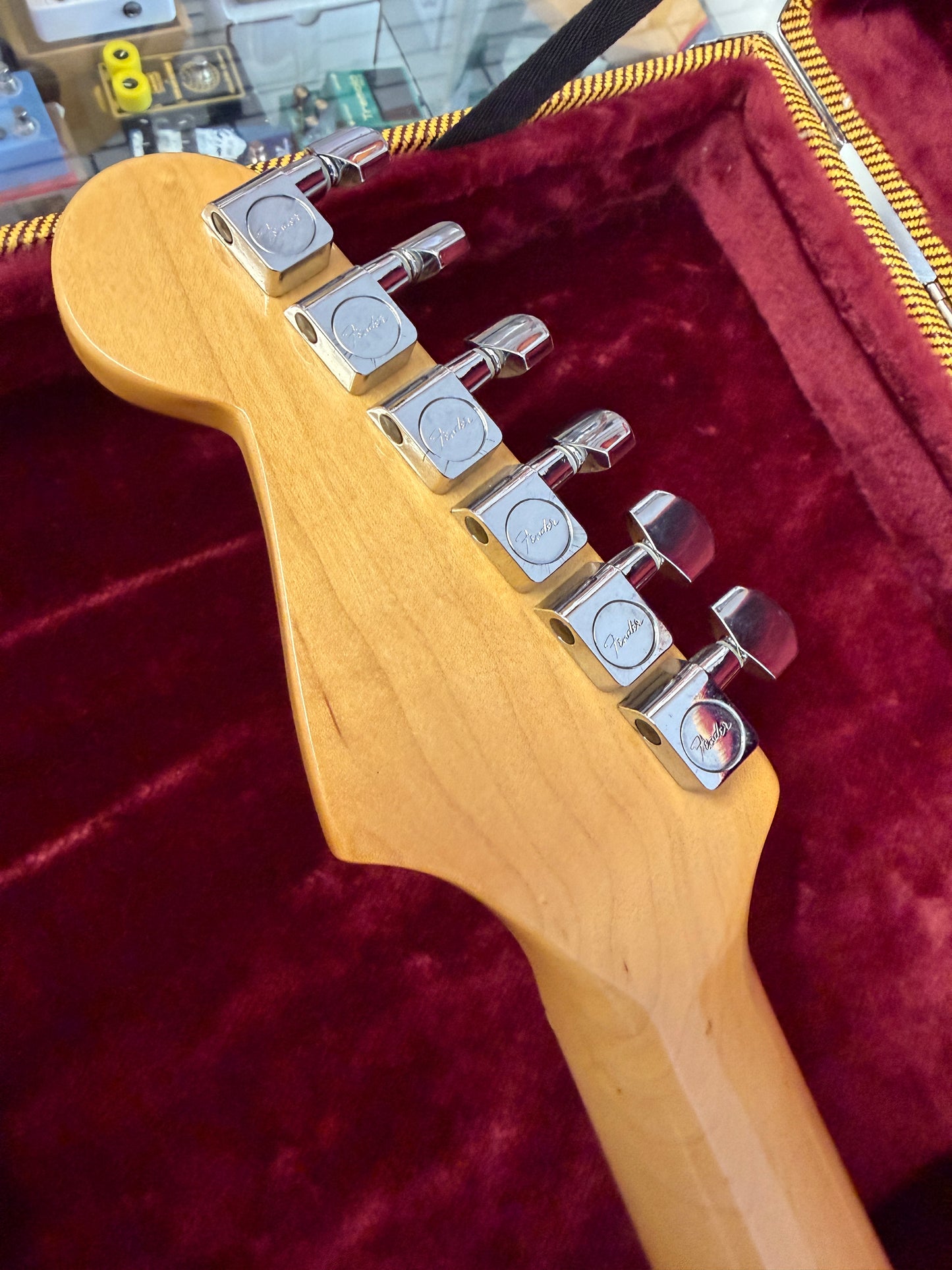 2002 Fender FSR Trans Moto Stratocaster Electric Guitar
