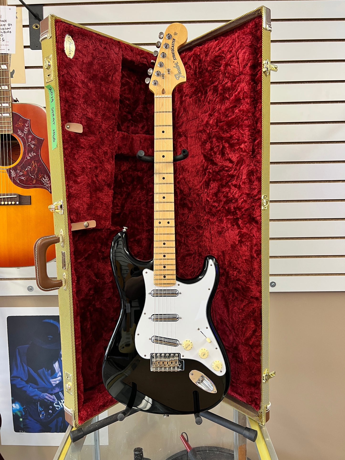 2019 Fender American Performer Stratocaster w/ Lipstick pickups.