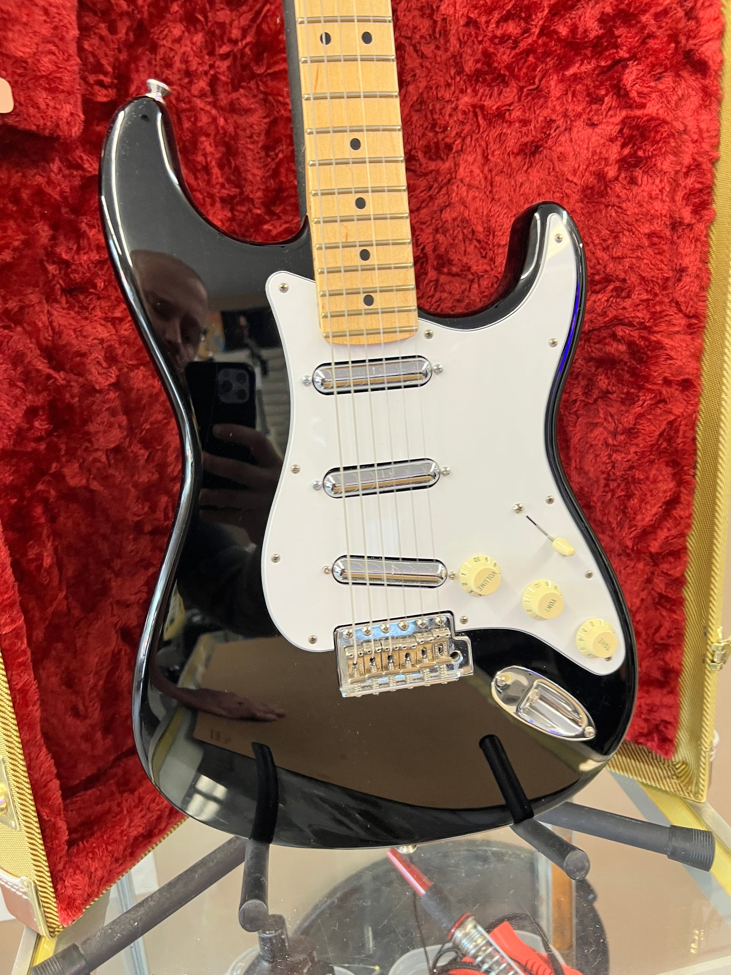 2019 Fender American Performer Stratocaster w/ Lipstick pickups.