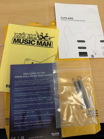 2023 Ernie Ball Music Man Cutlass HSS Electric Guitar