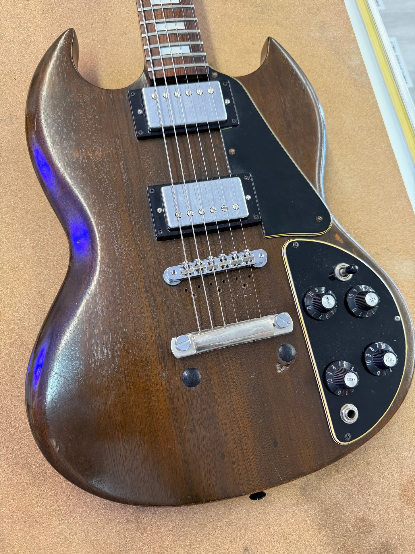 70's Gibson SG Deluxe player grade electric guitar