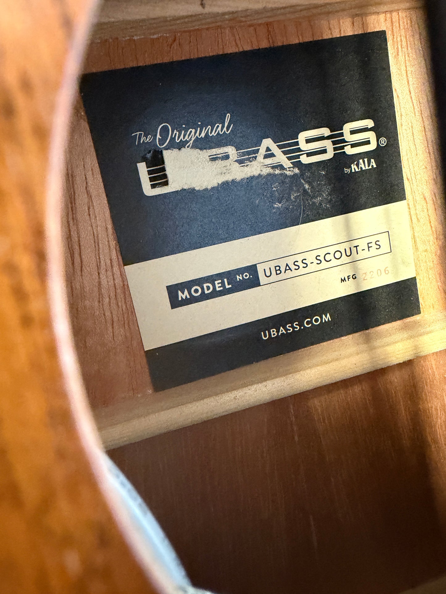 UBASS SCOUT FS Acoustic Bass Ukulele