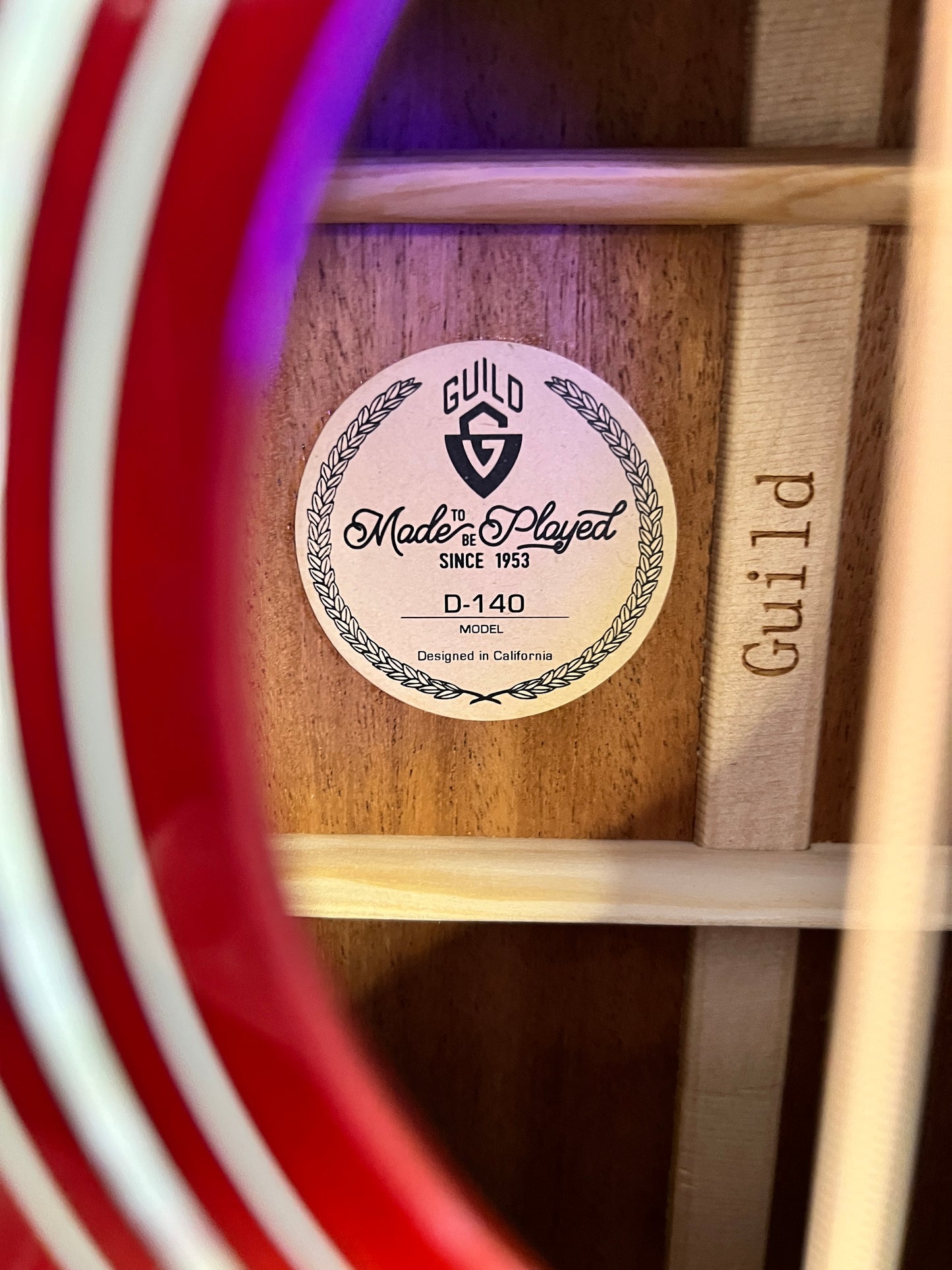 Guild D-150 Cherry burst