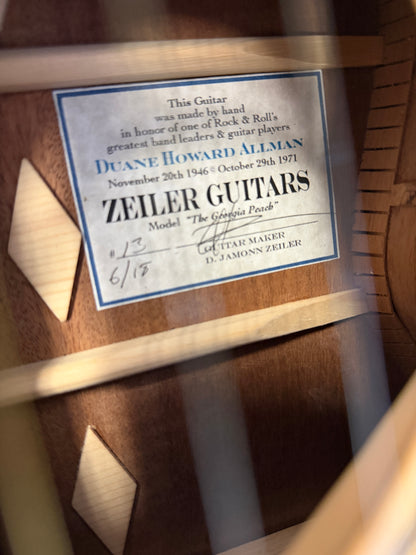 Zeiler "Georgia Peach" Acoustic Guitar (#13 of 24 made)