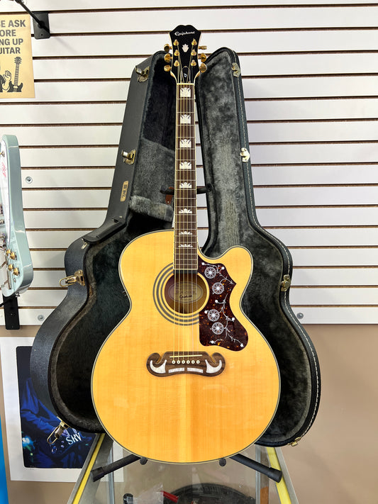 2012 Epiphone EJ-200CE Acoustic Guitar