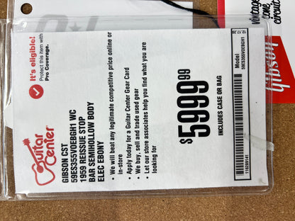 Gibson Custom Shop 1959 ES-355 Reissue Stop Bar