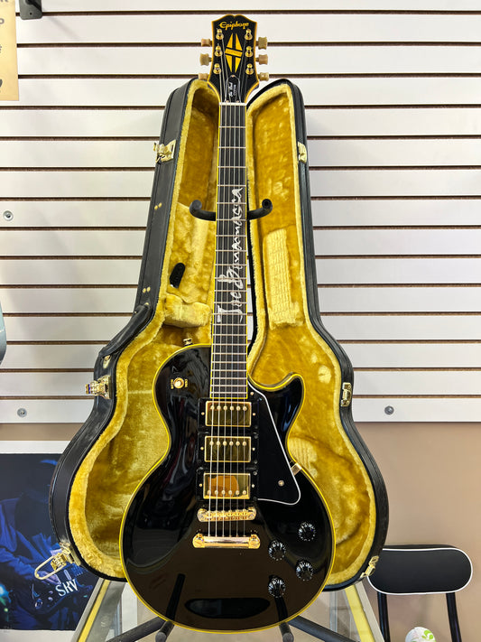 2020 Epiphone Joe Bonamassa Black Beauty Les Paul Custom Inlay "Ego"
