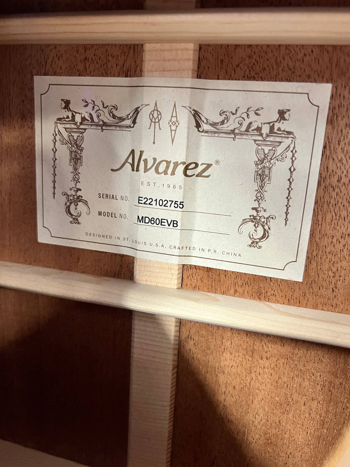 Alvarez Masterworks MD60EVB