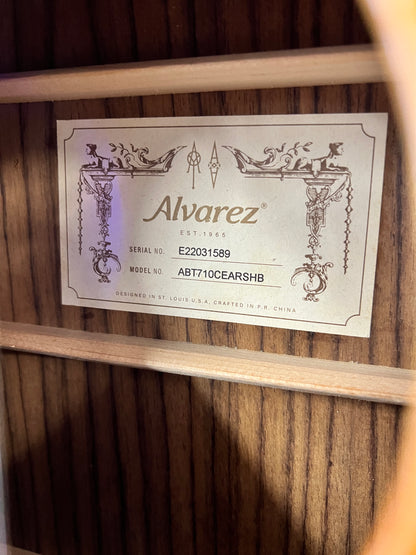 Alvarez ABT610CEARSHB Baritone Acoustic Guitar
