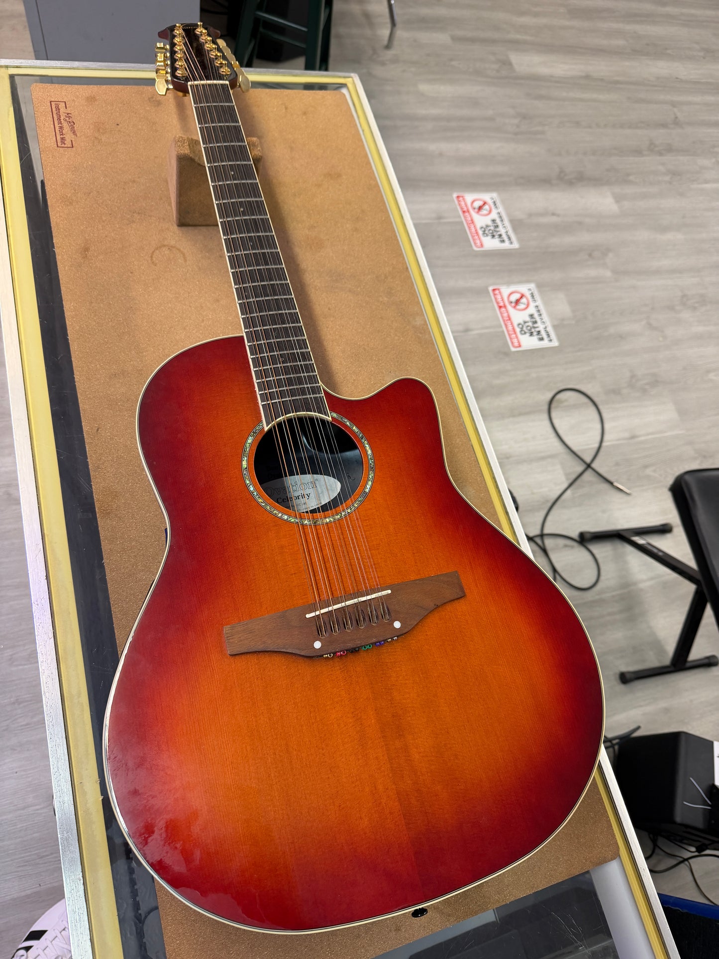 Ovation Celebrity CC245-HB 12-string acoustic-electric