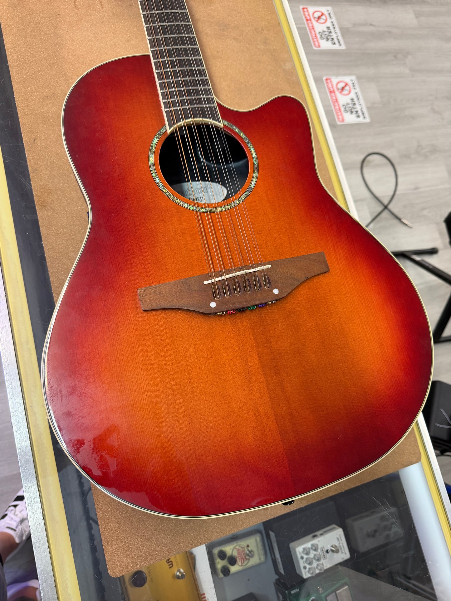 Ovation Celebrity CC245-HB 12-string acoustic-electric