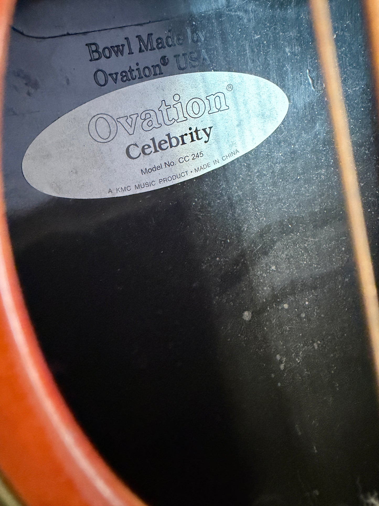 Ovation Celebrity CC245-HB 12-string acoustic-electric