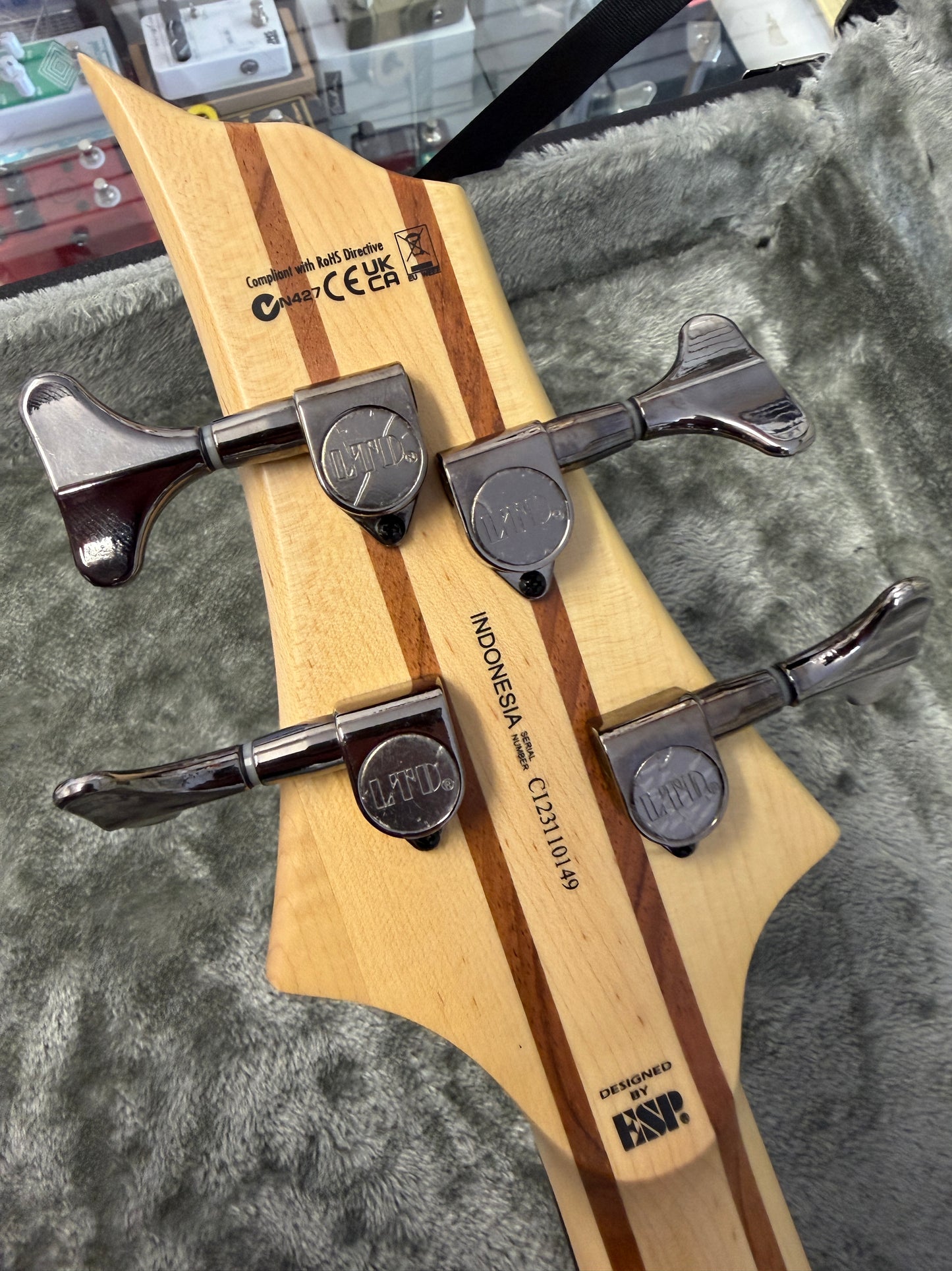 2019 LTD B-204 FL Fretless Bass