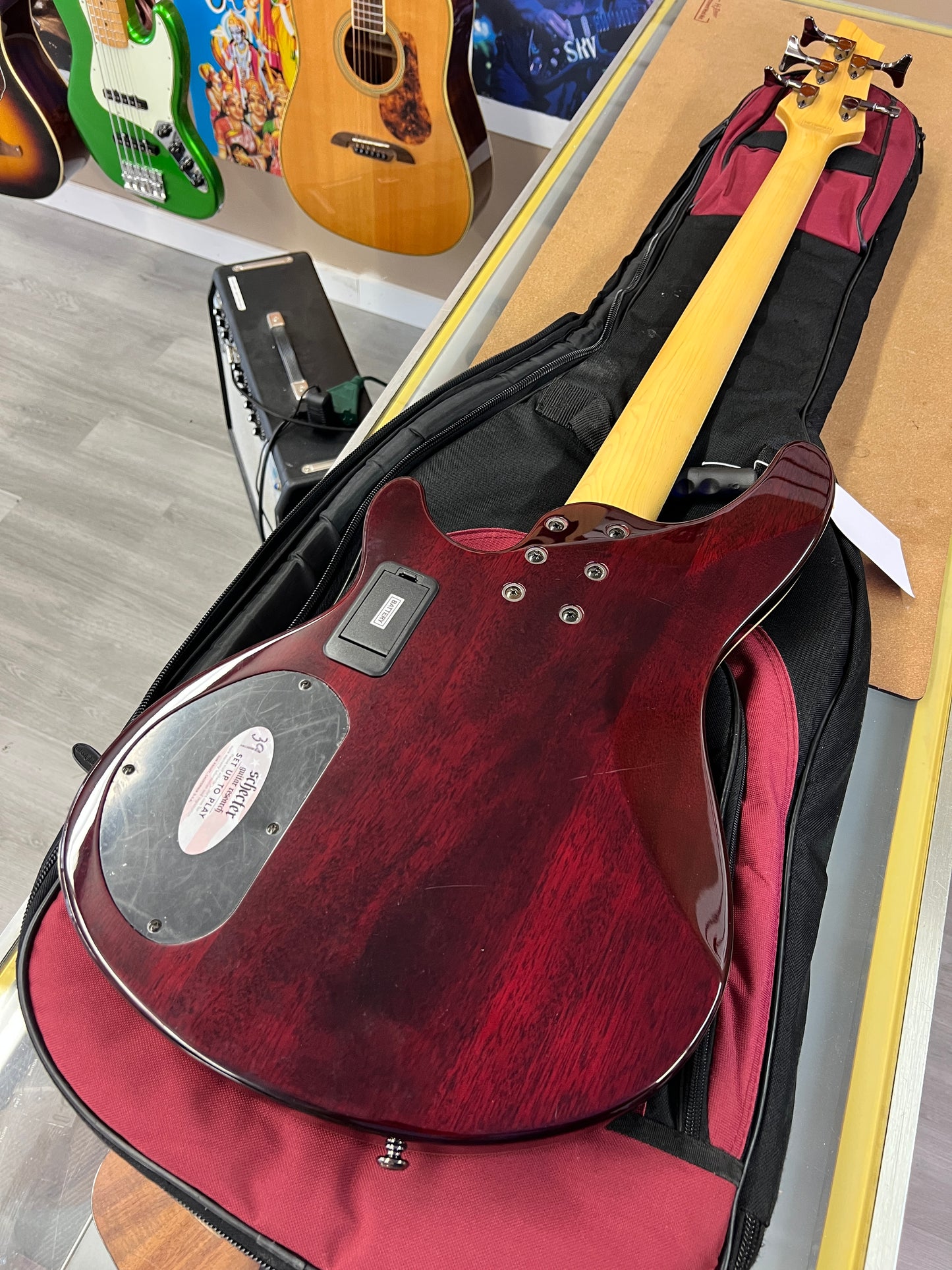 2014 Schecter Omen Extreme-5 Electric Bass