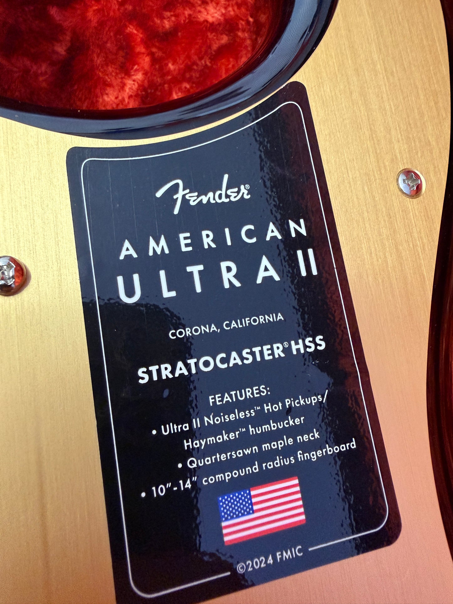 2025 Fender American Ultra II Stratocaster