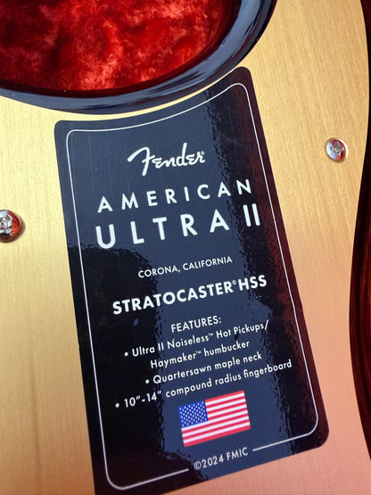2025 Fender American Ultra II Stratocaster